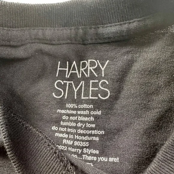 Harry Style's House Tracklist Band T Shirt Black Official Men's Tee - Picture 3 of 3